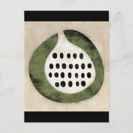 Cartão Postal Como Um Fig Ou Um Cartão-Postal Kiwi