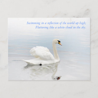 Cartão Postal Como uma Nuvem Branca