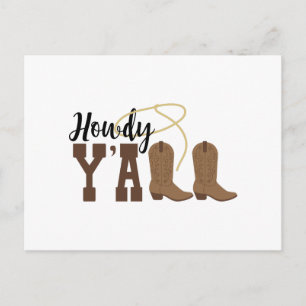 Cartão Postal Como vai vocês