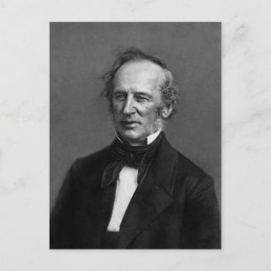 Cartão Postal Comodoro Cornelius Vanderbilt Portrait cerca de 18