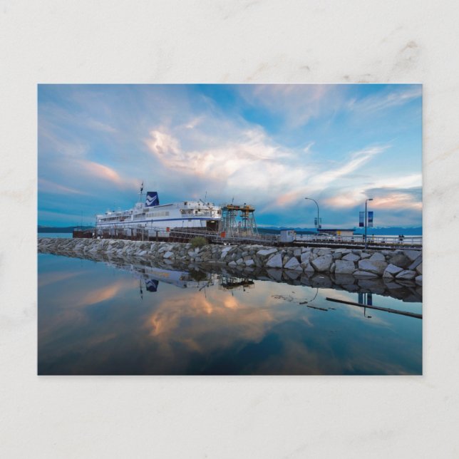 Cartão Postal Comox Ferry (Frente)