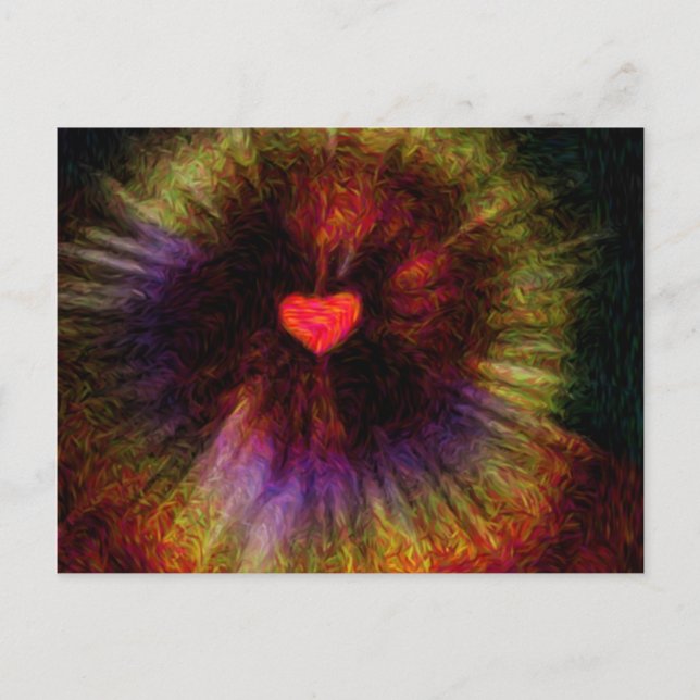 Cartão Postal Compaixão divino (Frente)