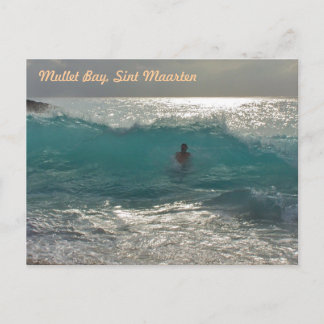 Cartão Postal Compartimento Mullet, SXM