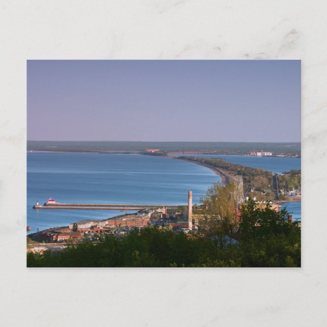 Cartão Postal Compartimento superior em Duluth (Frente)