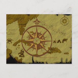 Cartão Postal Compass
