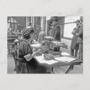 Cartão Postal Competição de máquinas de calcular de 1rua 24 de a