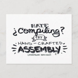 Cartão Postal compilação de ódio?