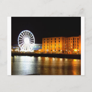 Cartão Postal Complexo Albert dock, Liverpool Reino Unido