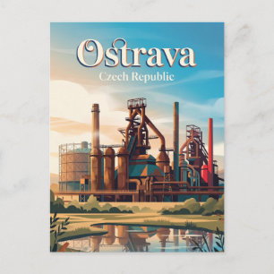 Cartão Postal complexo industrial Dolní Vítkovice, Ostrava