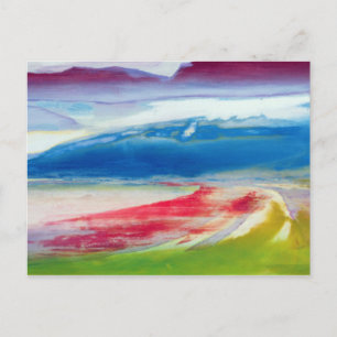 Cartão Postal Composição abstrato