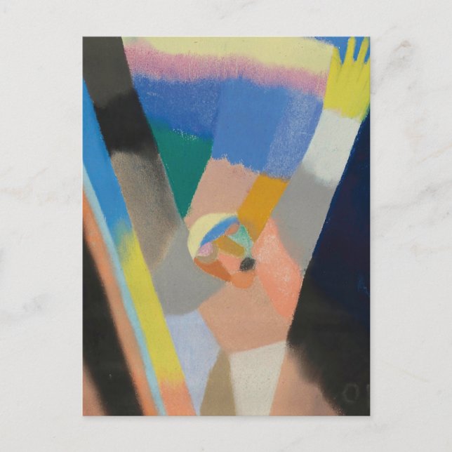 Cartão Postal Composição de Otto Freundlich (Frente)