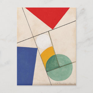 Cartão Postal Composição de Sophie Taeuber-Arp