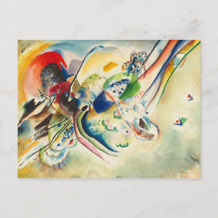 Cartão Postal Composição, Estudo para imagens com duas Manchas