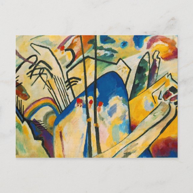 Cartão Postal Composição Número Quatro (Frente)