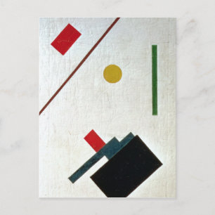 Cartão Postal Composição Suprematista, 1915