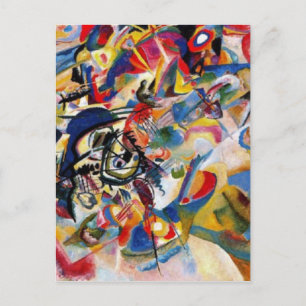 Cartão Postal Composição VII de Kandinsky