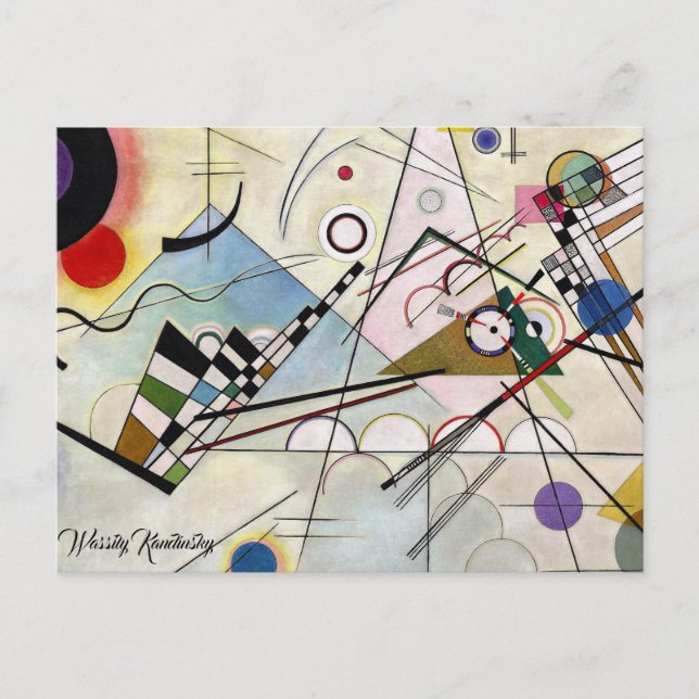 Cartão Postal Composição VIII (Frente)