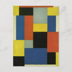 Cartão Postal Composição XX por Theo van Doesburg