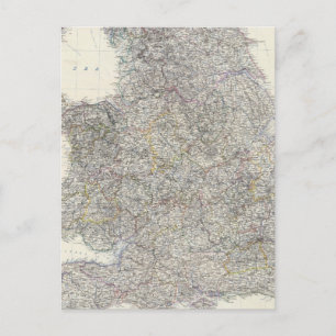 Cartão Postal Composite England, Wales