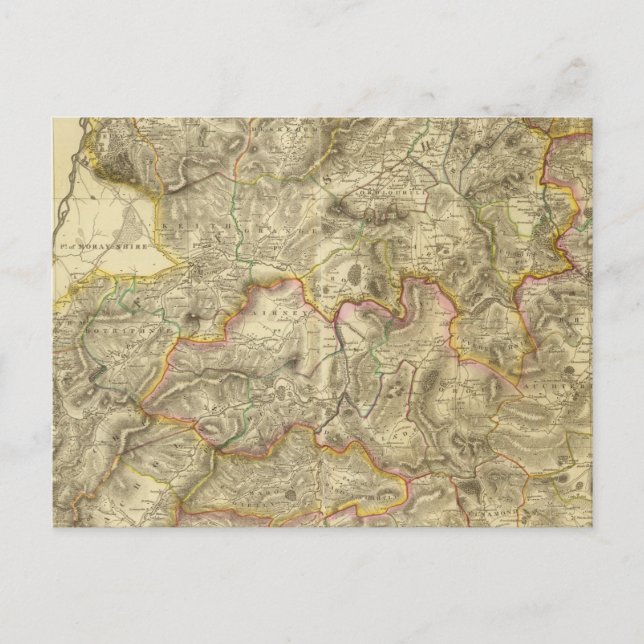 Cartão Postal Composto Aberdeen, Banff 2 (Frente)