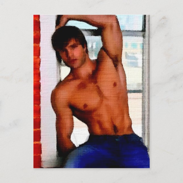 Cartão Postal Compra da janela (Frente)