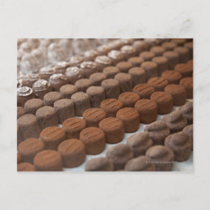 Cartão Postal compre de chocolate com vista a chocolate