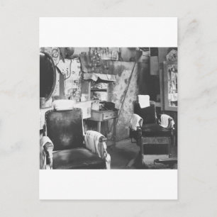 Cartão Postal Compro Atlanta Barber, anos 1930