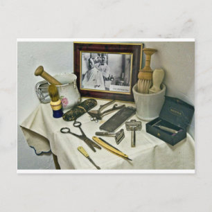 Cartão Postal Compro Barber