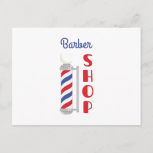 Cartão Postal Compro Barber