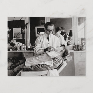 Cartão Postal Compro Barber, 1923