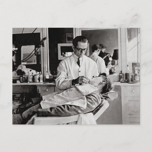 Cartão Postal Compro Barber, 1923 (Frente)