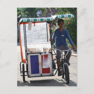 Cartão Postal Compro de padaria ambulante