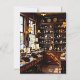 Cartão Postal Compro Marítimo Vintage | Mantendo contato