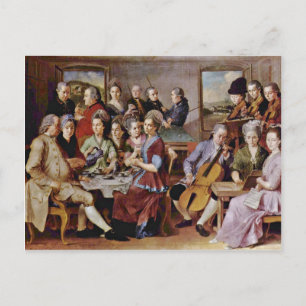 Cartão Postal Comunicação De Pontormo Jacopo