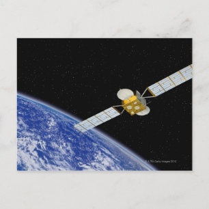 Cartão Postal Comunicação Satellite