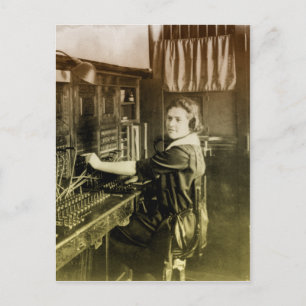 Cartão Postal Comutador Vintage