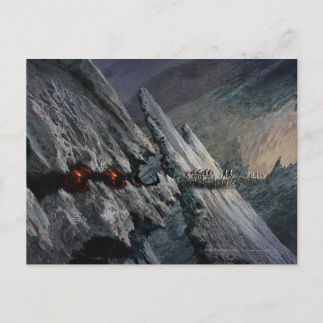 Cartão Postal Conceito de Cidade de Goblin - Prisioneiros de Gob (Frente)