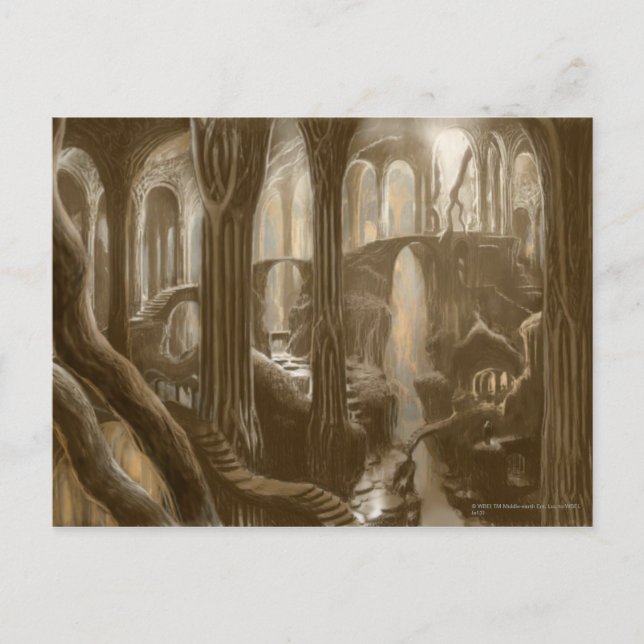 Cartão Postal Conceito de Realm Woodland (Frente)