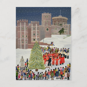 Cartão Postal Concerto de Natal no Castelo de Windsor 1989