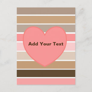 Cartão Postal Conch Seashell Colors