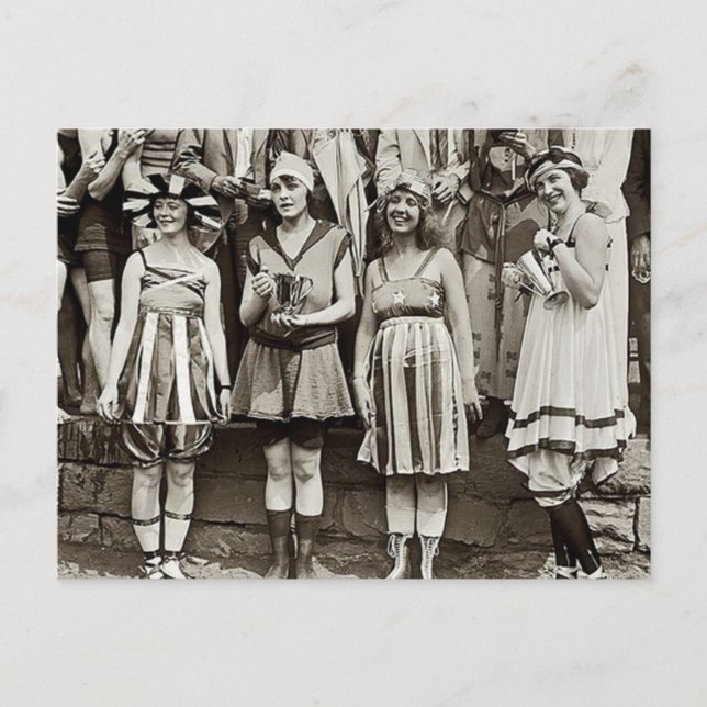 Cartão Postal Concurso Bathing Suit (Frente)