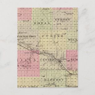 Cartão Postal Condado de Antelope, Nebraska