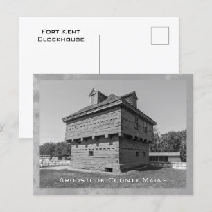 Cartão Postal Condado de Aroostook Maine