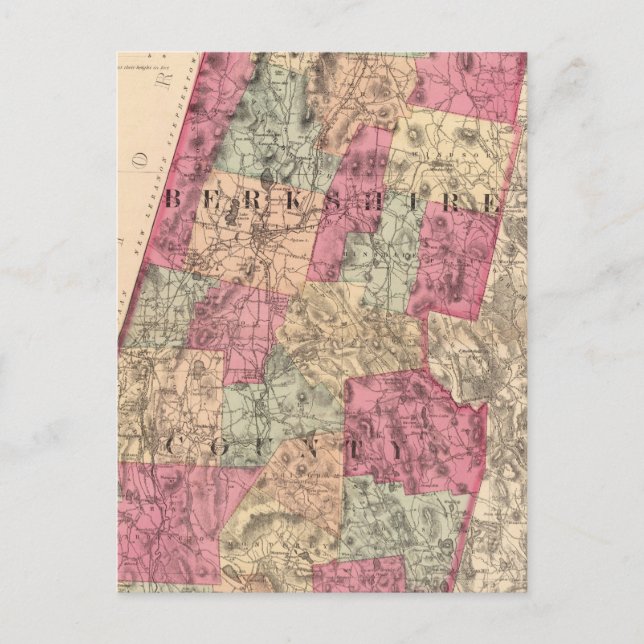 Cartão Postal Condado de Berkshire (Frente)