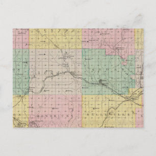 Cartão Postal Condado de Chautauqua, Kansas