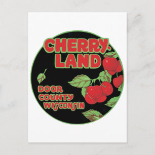 Cartão Postal Condado de Cherryland Door