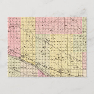 Cartão Postal Condado de Dawson, Nebraska