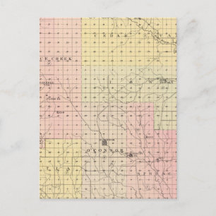 Cartão Postal Condado de Greeley, Nebraska