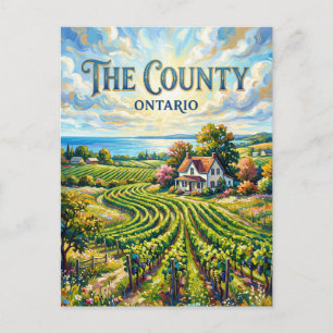 Cartão Postal Condado de Prince Edward Canadá