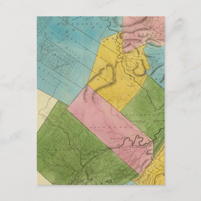 Cartão Postal Condado de Ulster (Frente)